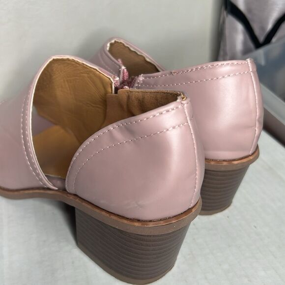 Women’s Mauve European Style Peep Slides Eu 40/ US 9 - Picture 5 of 8